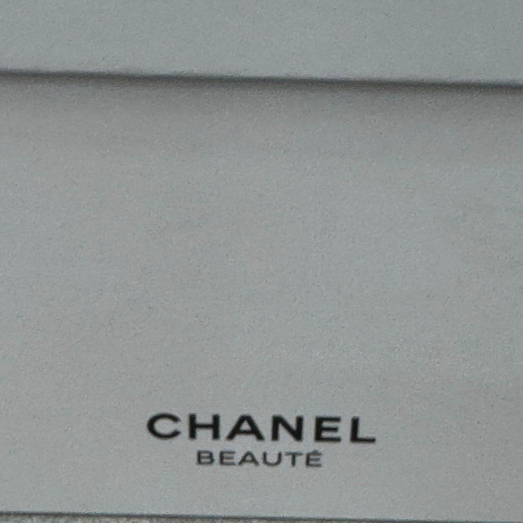 Chanel White Beauté Box 4.75x4.75x6 Storage Display Gift Authentic Hair Jewelry