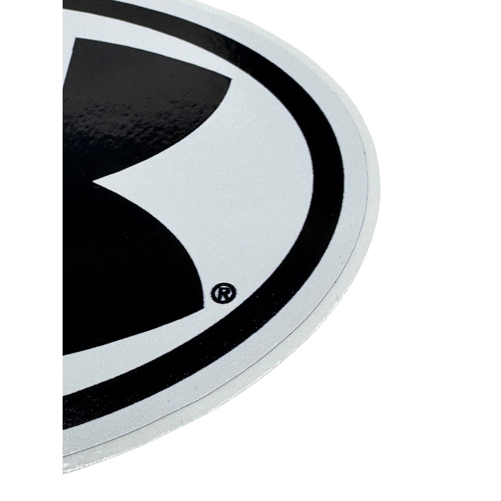 Official Under Armour Oval Vinyl Decal Sticker Black White 5" Locker Car Toolbox