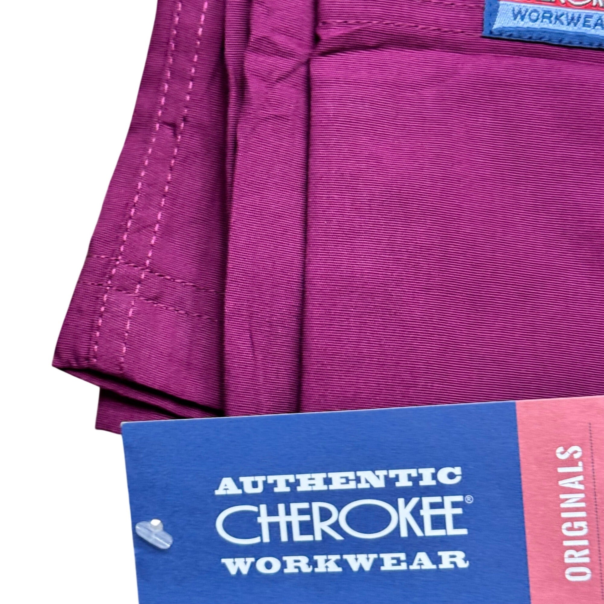 Blue Maroon Burgundy Cherokee Med Couture Scrub Pants XXS Lot of 3 Pair NEW Tag
