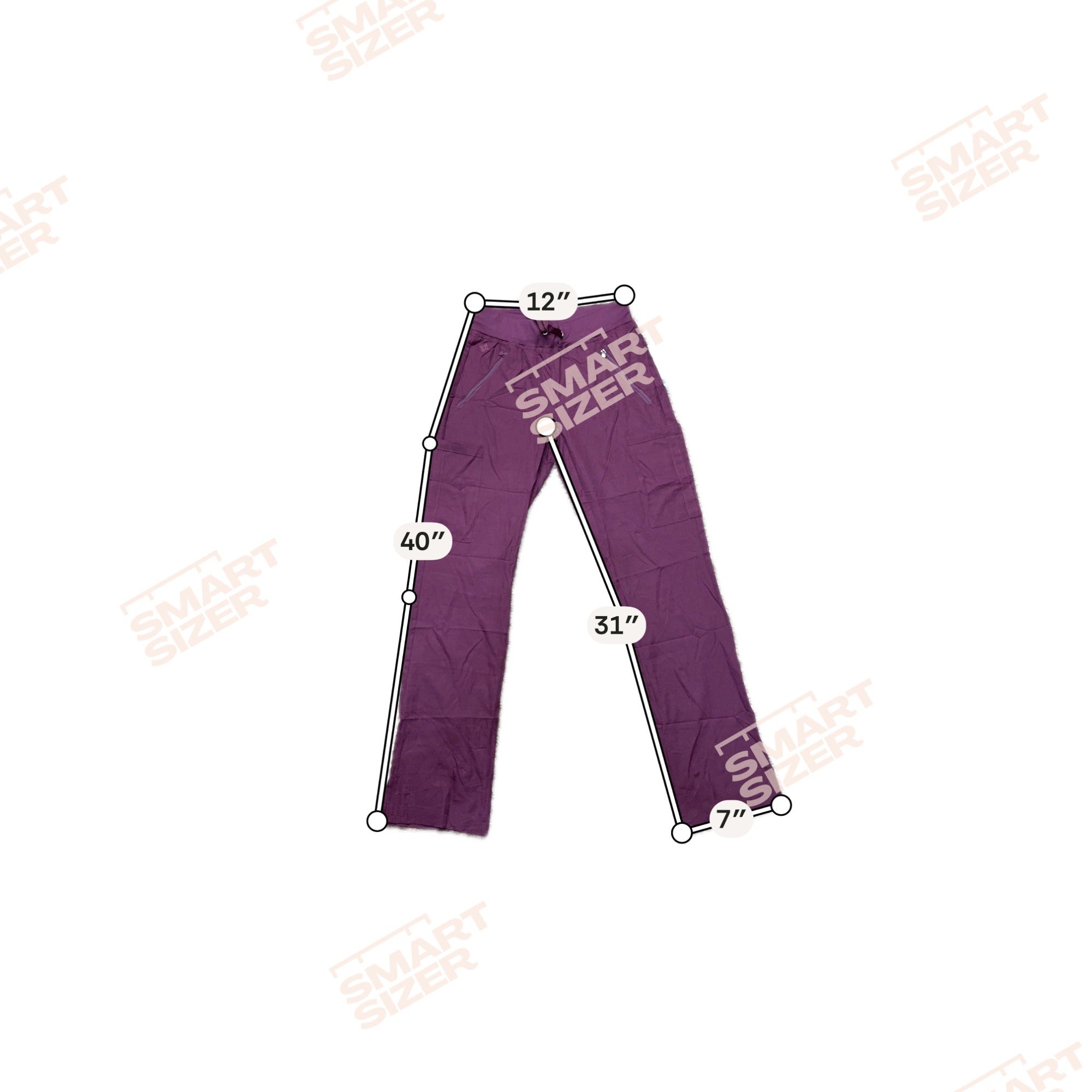 Blue Maroon Burgundy Cherokee Med Couture Scrub Pants XXS Lot of 3 Pair NEW Tag