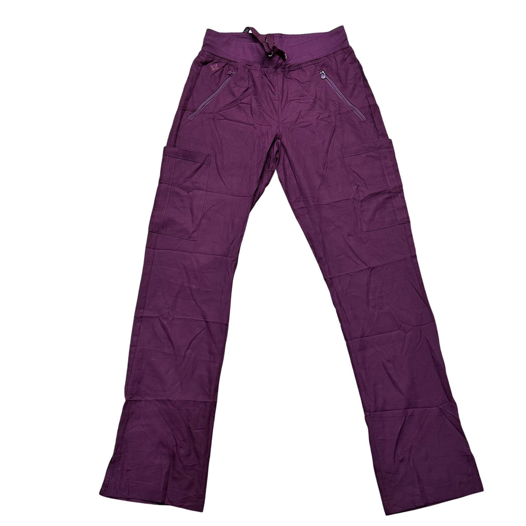 Blue Maroon Burgundy Cherokee Med Couture Scrub Pants XXS Lot of 3 Pair NEW Tag