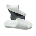 Crocs Unisex White Slide Sandals Men 9 Women 11 Iconic Comfort Pool Shoes READ
