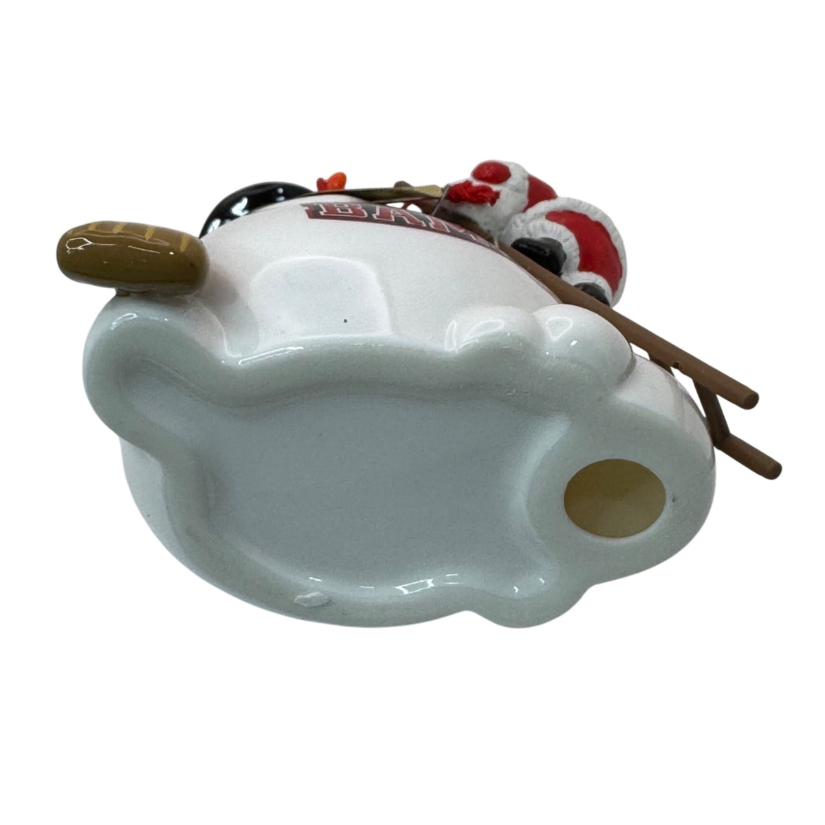 Alabama Crimson Tide 2011 Game Day Snowman Ornament By Danbury Mint Santa NEW