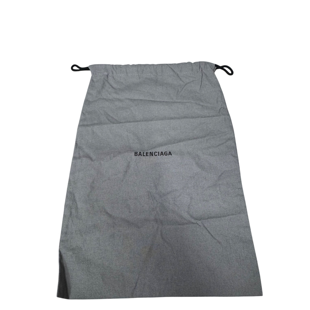 Balenciaga Gray Drawstring Dust Bag Shoes Purse Handbag Accessories Authentic