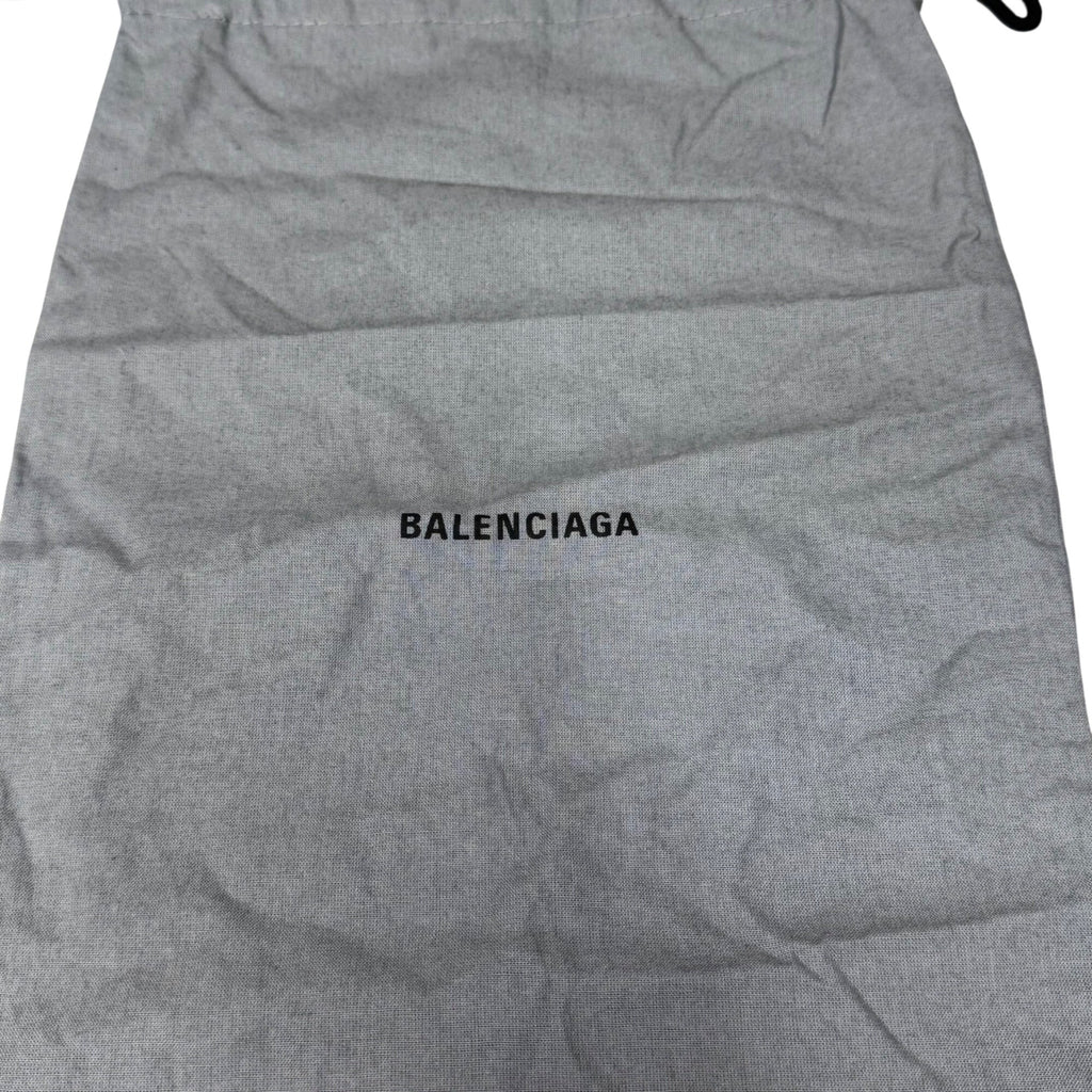 Balenciaga Gray Drawstring Dust Bag Shoes Purse Handbag Accessories Authentic