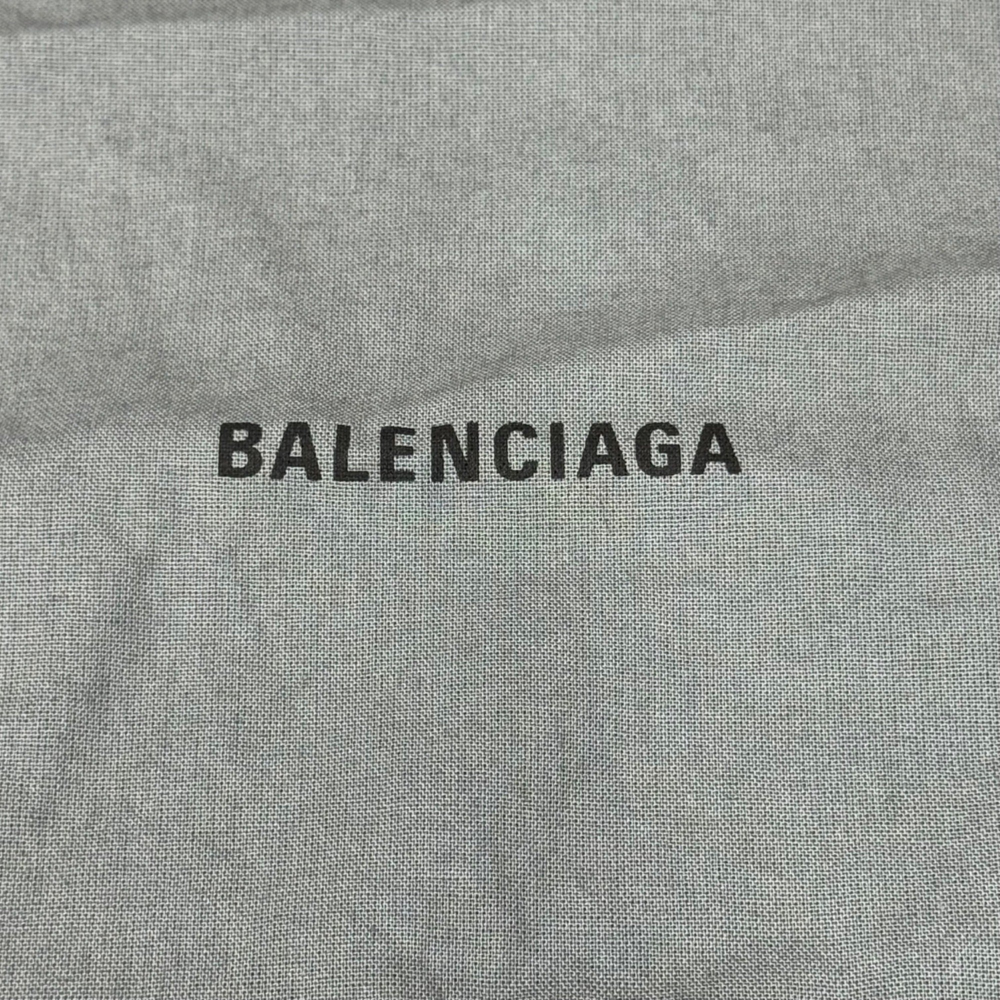 Balenciaga Gray Drawstring Dust Bag Shoes Purse Handbag Accessories Authentic