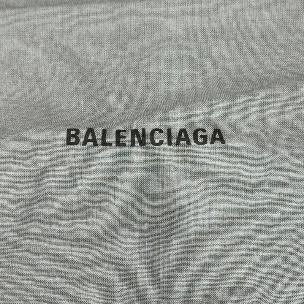 Balenciaga Gray Drawstring Dust Bag Shoes Purse Handbag Accessories Authentic