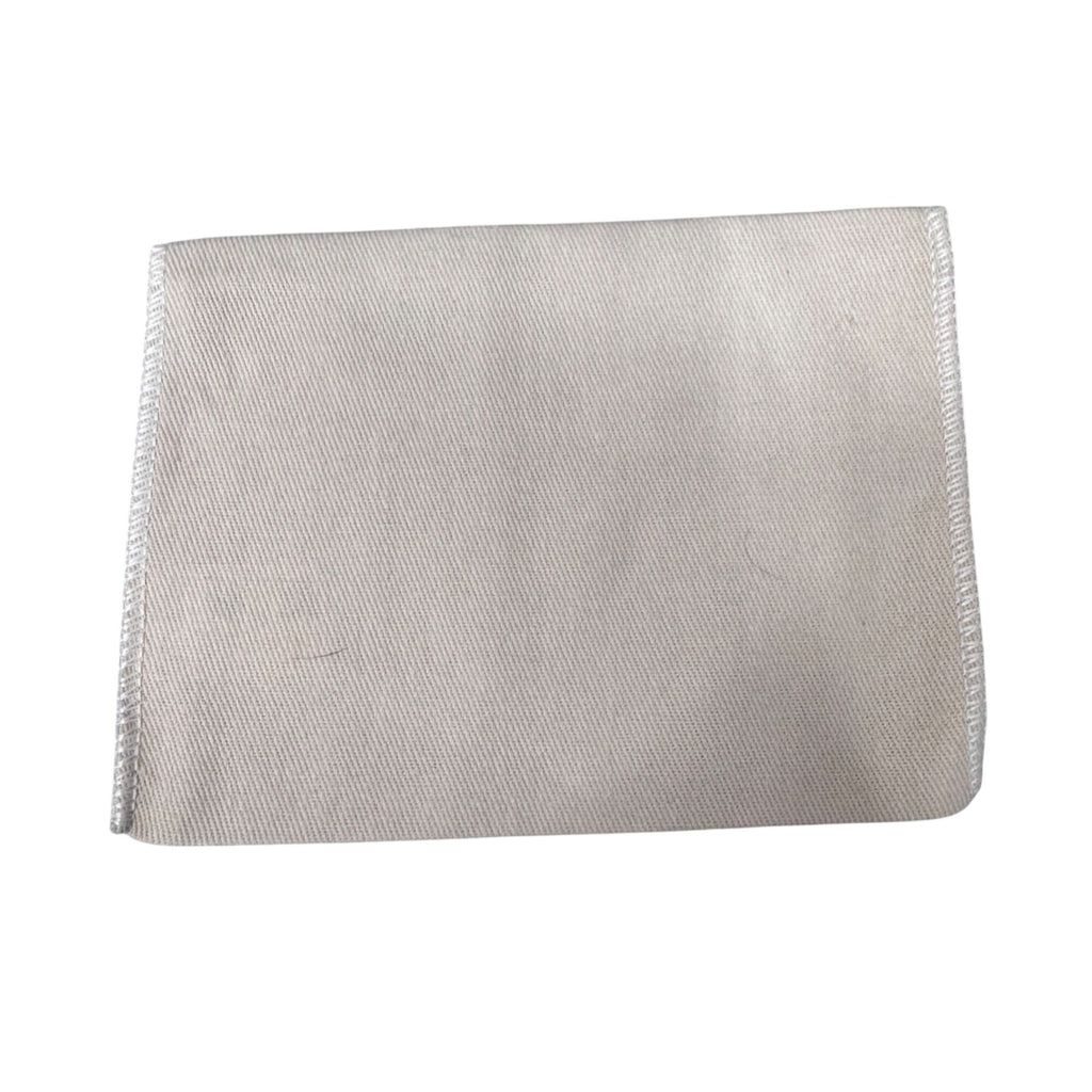Louis Vuitton Beige Cotton Dust Bag 6X4 Envelope Wallet Sunglasses Authentic