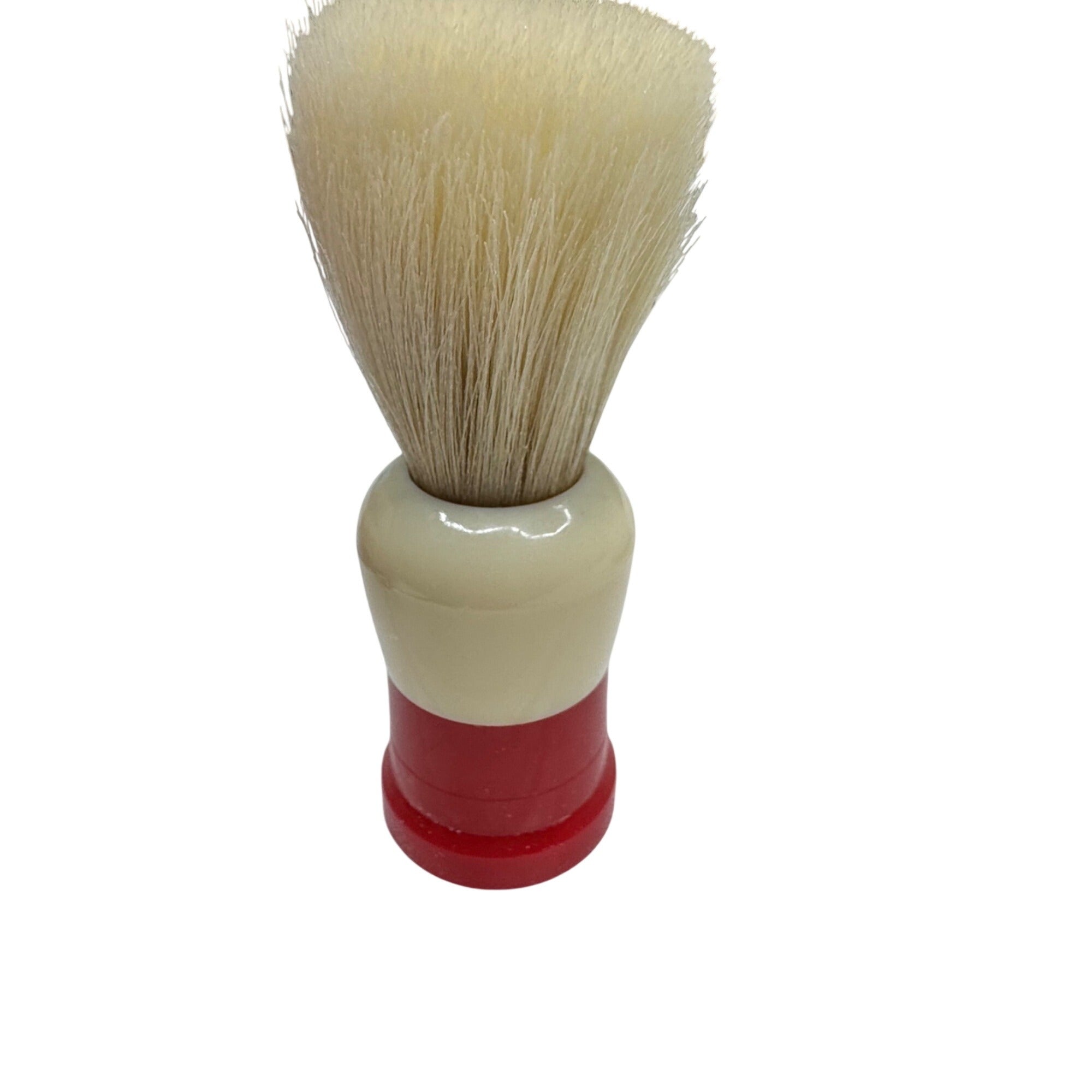 Vintage Peerless Shaving Brush & Williams Mug Soap Anchor Hocking Milk Glass Set