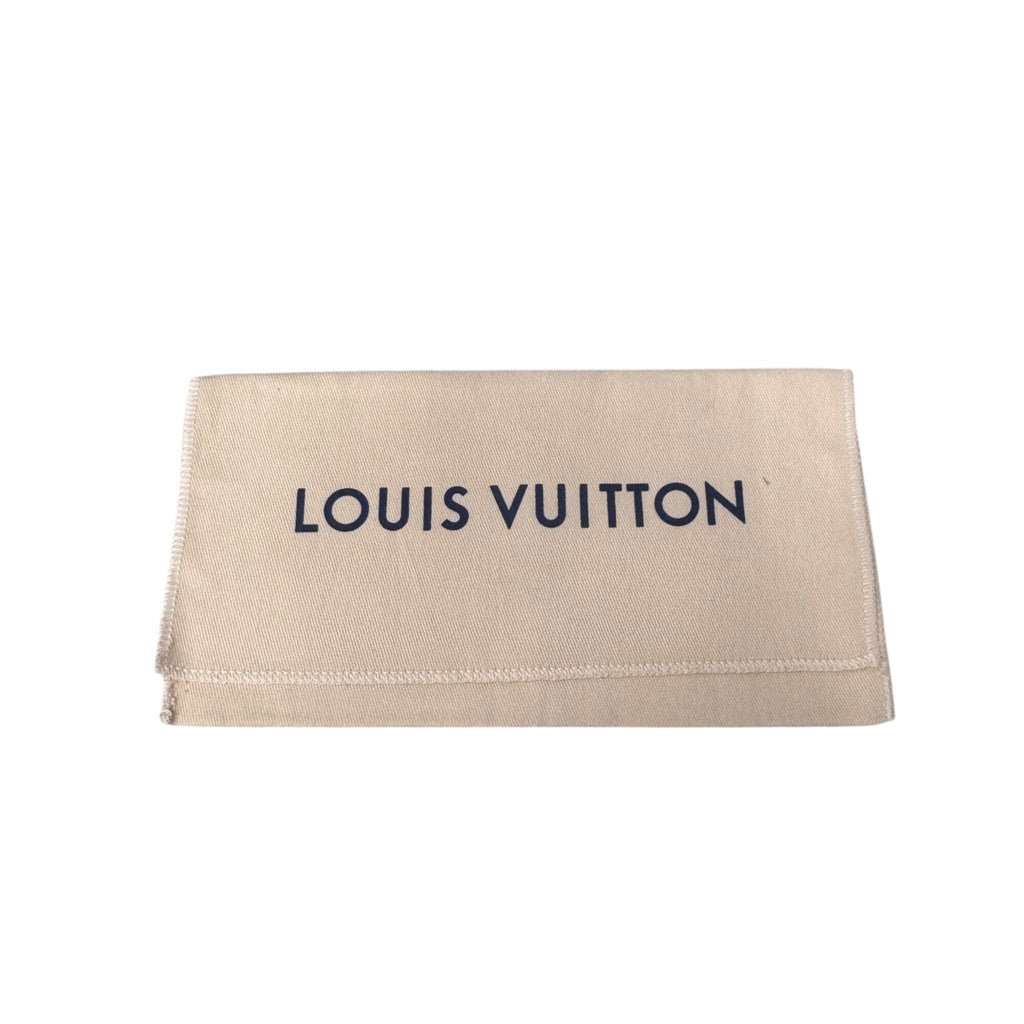 Authentic Louis Vuitton Cotton Dust Bag Envelope Wallet Cover Storage 9x5