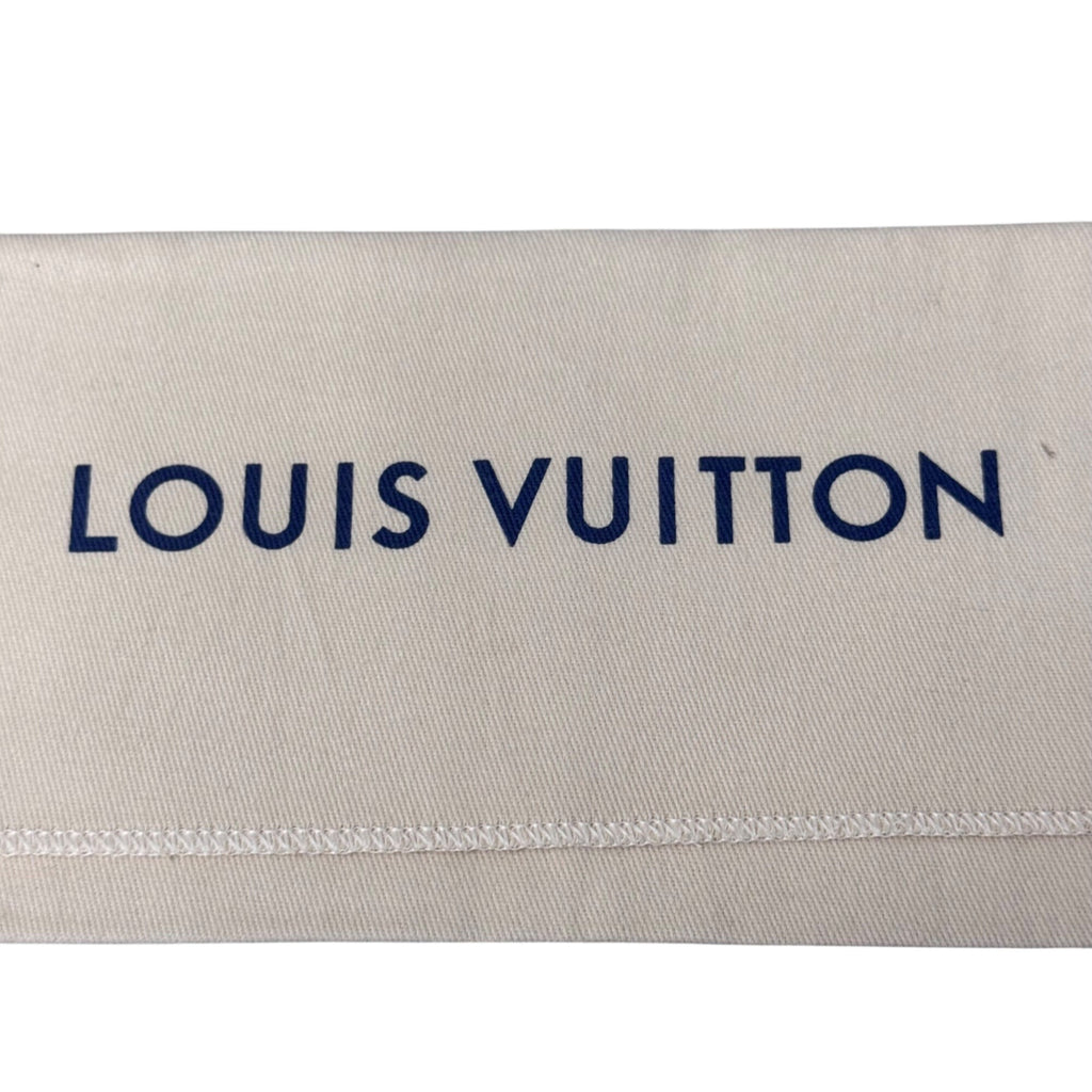 Authentic Louis Vuitton Cotton Dust Bag Envelope Wallet Cover Storage 9x5