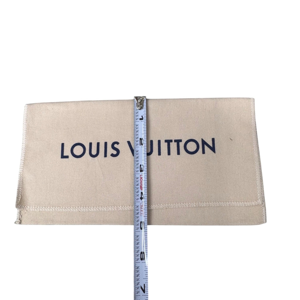 Authentic Louis Vuitton Cotton Dust Bag Envelope Wallet Cover Storage 9x5