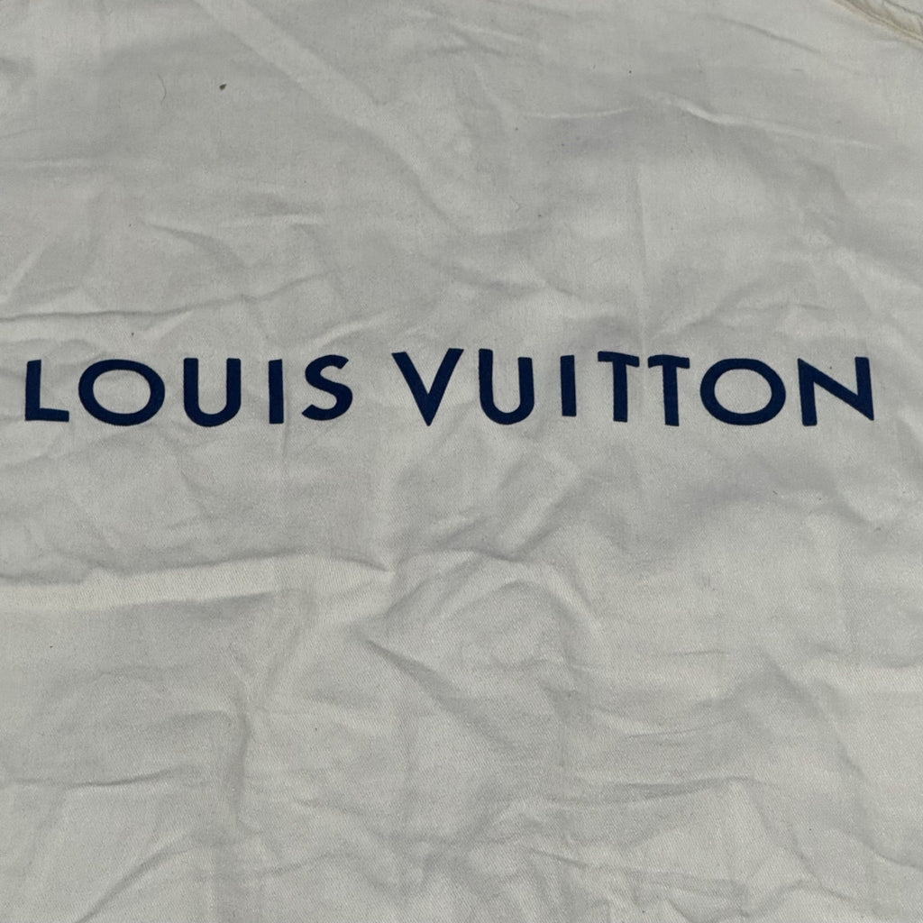 Louis Vuitton Cream Garment Cover Bag 65.5" X 27" Suit Storage Travel Authentic