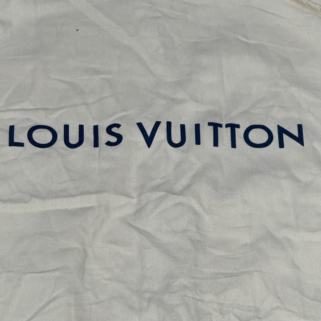 Louis Vuitton Cream Garment Cover Bag 65.5" X 27" Suit Storage Travel Authentic
