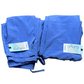Allura Womens Jogger Scrub Pants Xxs Blue Polyester Spandex Stretch Pockets