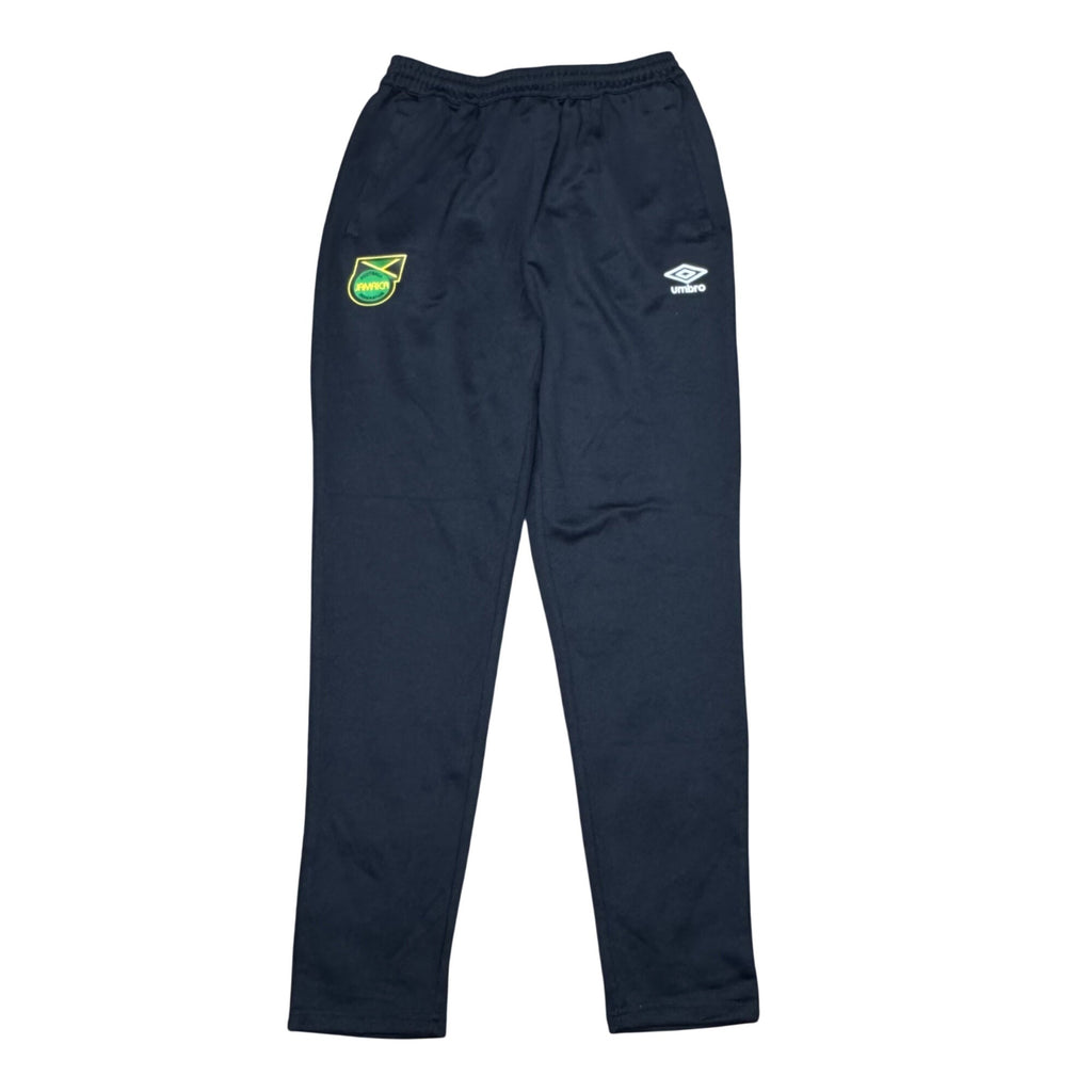 Umbro Jamaica Football Federation Mens Track Pants Training Navy Blue L Logo