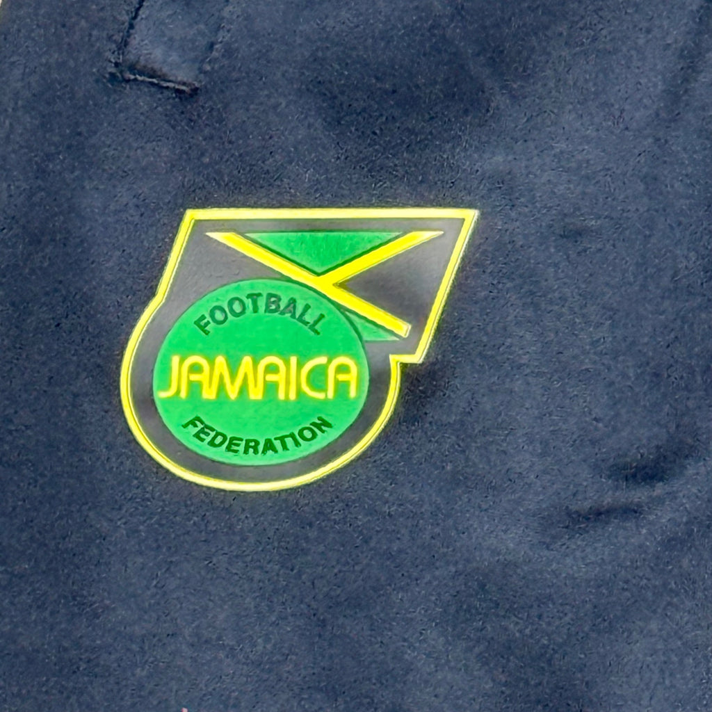 Umbro Jamaica Football Federation Mens Track Pants Training Navy Blue L Logo