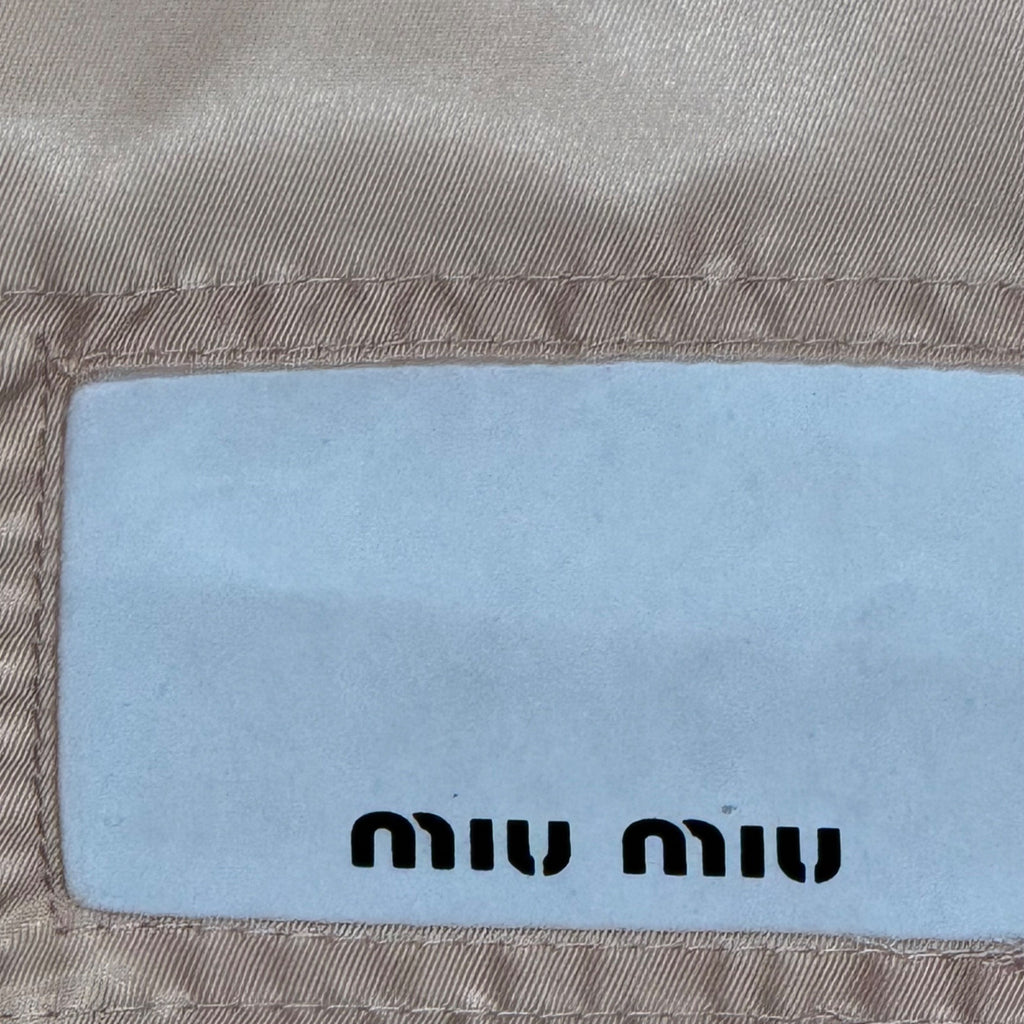 Miu Miu Pink Garment Bag 56" Zipper & Hanging Loop Storage Gift Travel Authentic