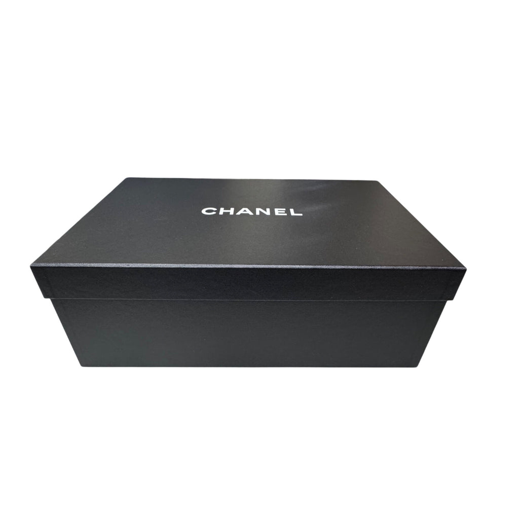 Chanel Black Rectangular Gift Box Shoe Storage Authentic w/ Lid 15x9x6 Sneakers