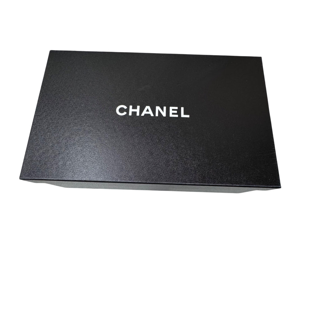 Chanel Black Rectangular Gift Box Shoe Storage Authentic w/ Lid 15x9x6 Sneakers
