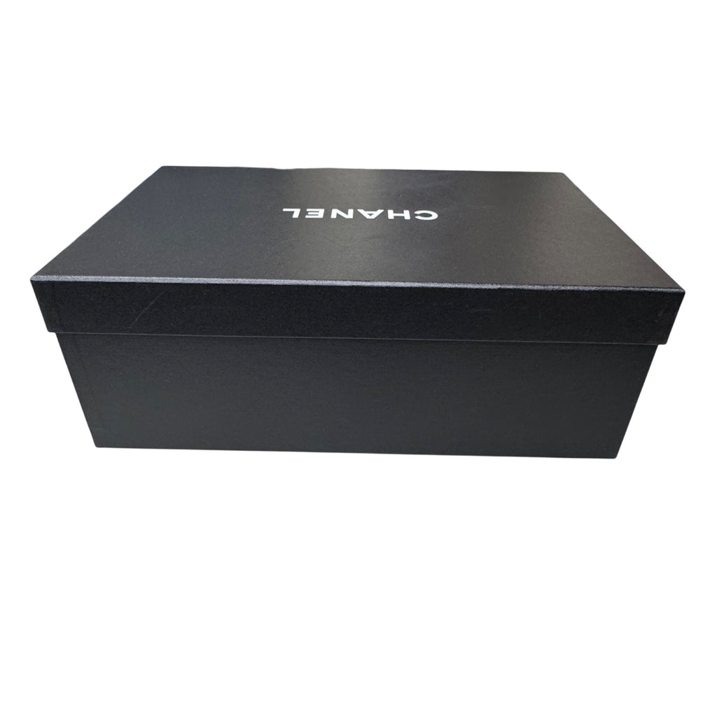 Chanel Black Rectangular Gift Box Shoe Storage Authentic w/ Lid 15x9x6 Sneakers