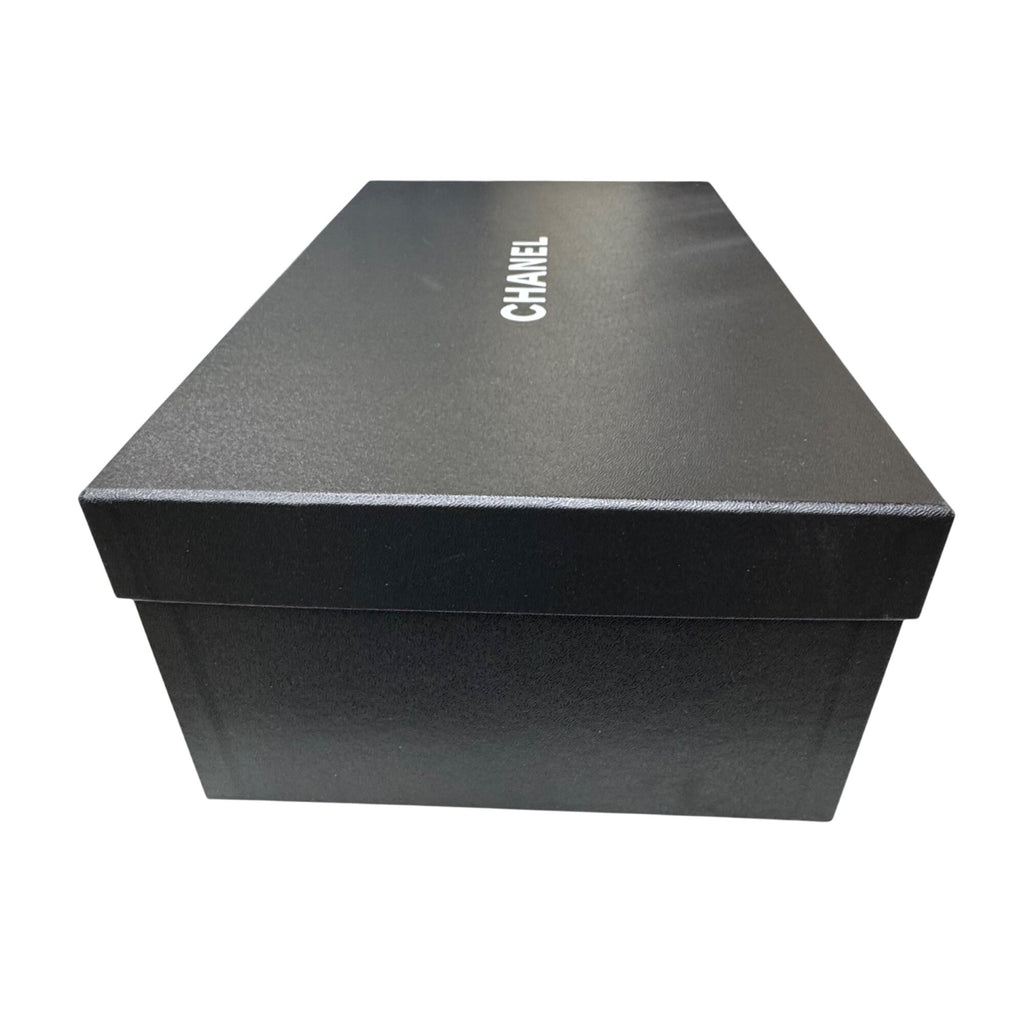 Chanel Black Rectangular Gift Box Shoe Storage Authentic w/ Lid 15x9x6 Sneakers