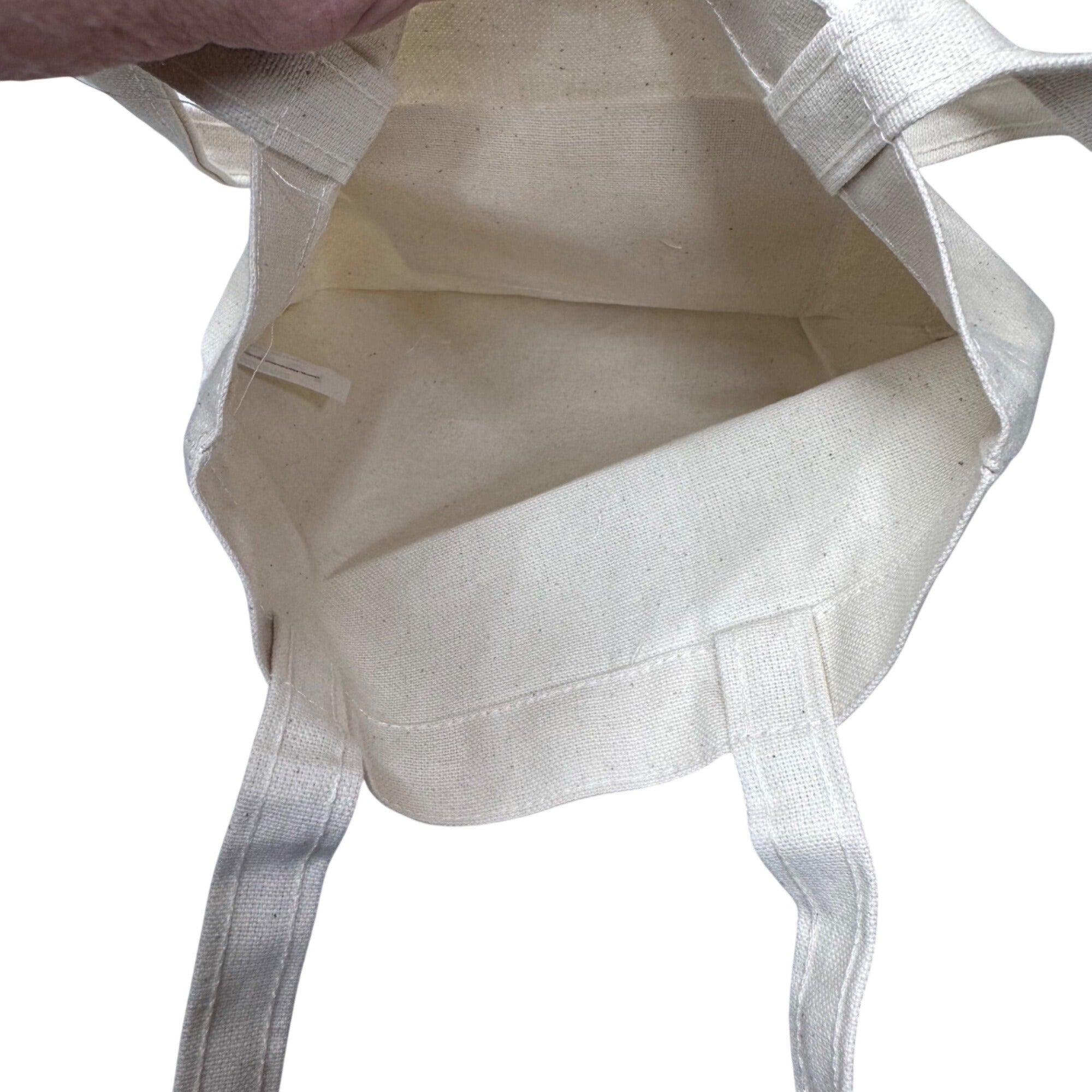 Miu Miu Upcycled Canvas Tote Shopping Bag Limited Edition Front Pocket Gift