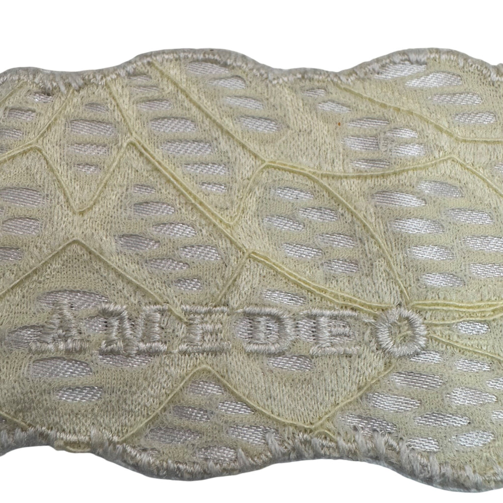 Amedeo Cameo Beaded Bracelet NYC Blue Cuff Woven Art Deco Victorian Style NEW