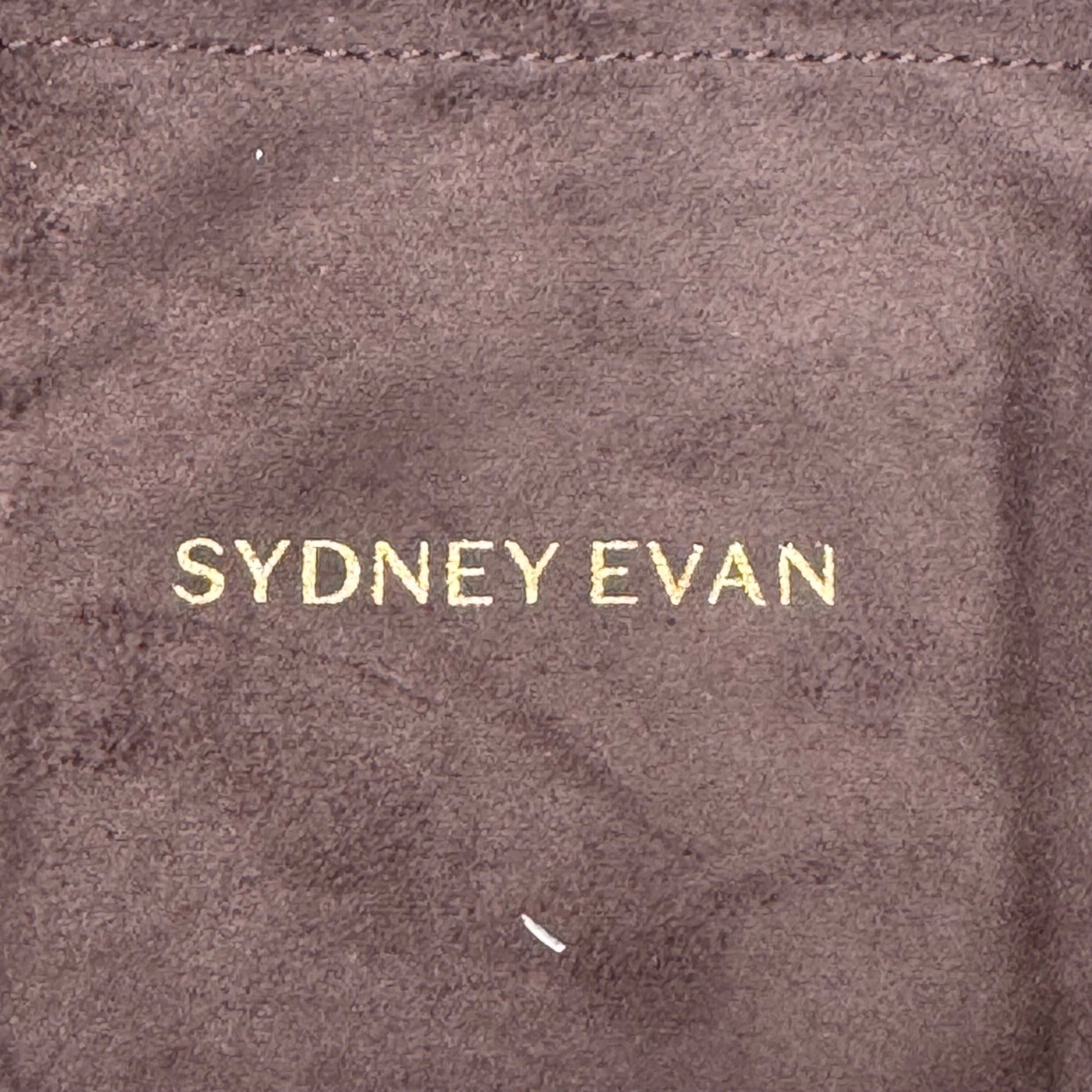 Sydney Evan Brown Suede Drawstring Jewelry Pouch 3x3.5 Bracelet Necklace Earring