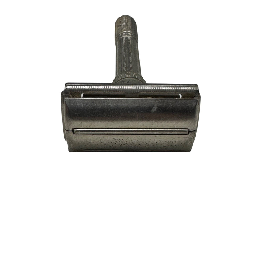 Gillette Fat Boy Adjustable Double Edge Safety Razor 1959 Vintage Made In USA