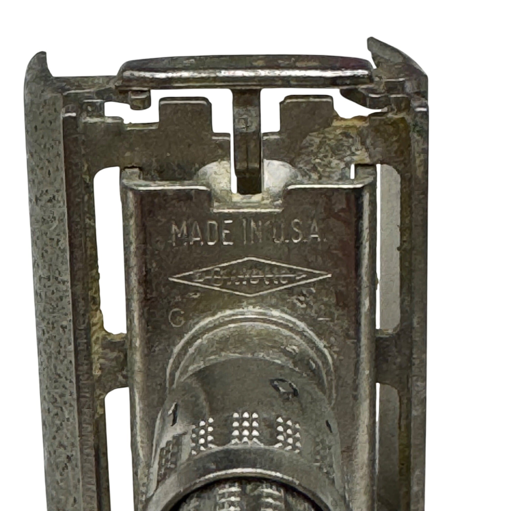 Gillette Fat Boy Adjustable Double Edge Safety Razor 1959 Vintage Made In USA