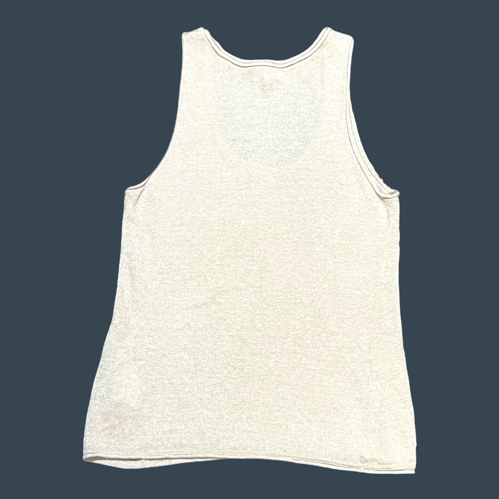 Lilly Pulitzer Knit Tank Top Medium Beige Cream Sweater Sleeveless Summer