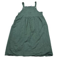 Sunbelt Green Cotton Overall Dress Bathing Suit cover Womens XL Casual USA Made