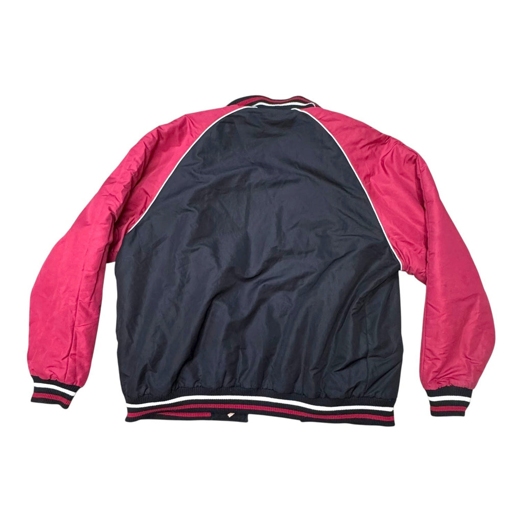 G-III Apparel NFL Arizona Cardinals Black Red Varsity Jacket XL Reversible READ