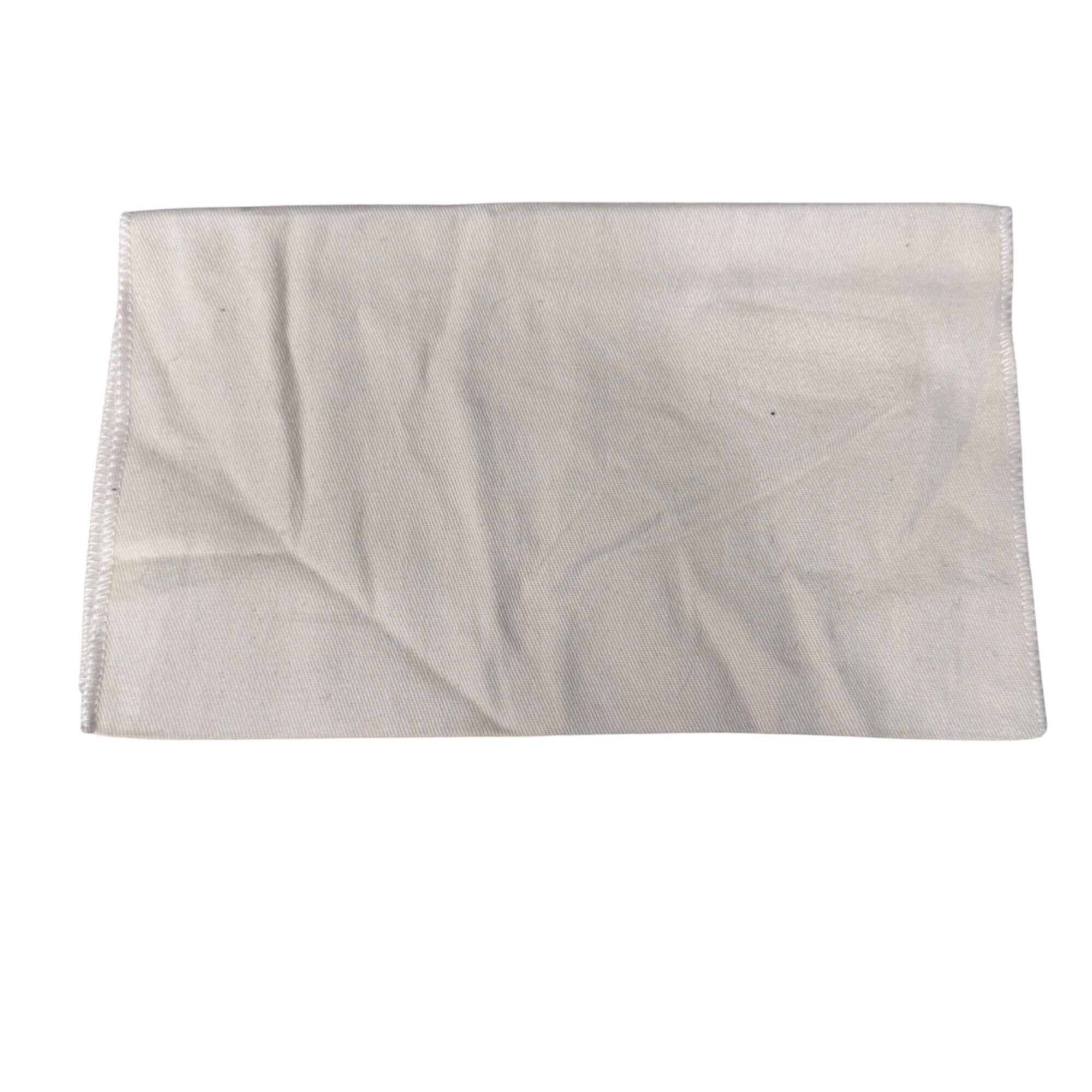 Louis Vuitton Beige Canvas Dust Bag 10X6 Accessories Small Items Clutch Wallet