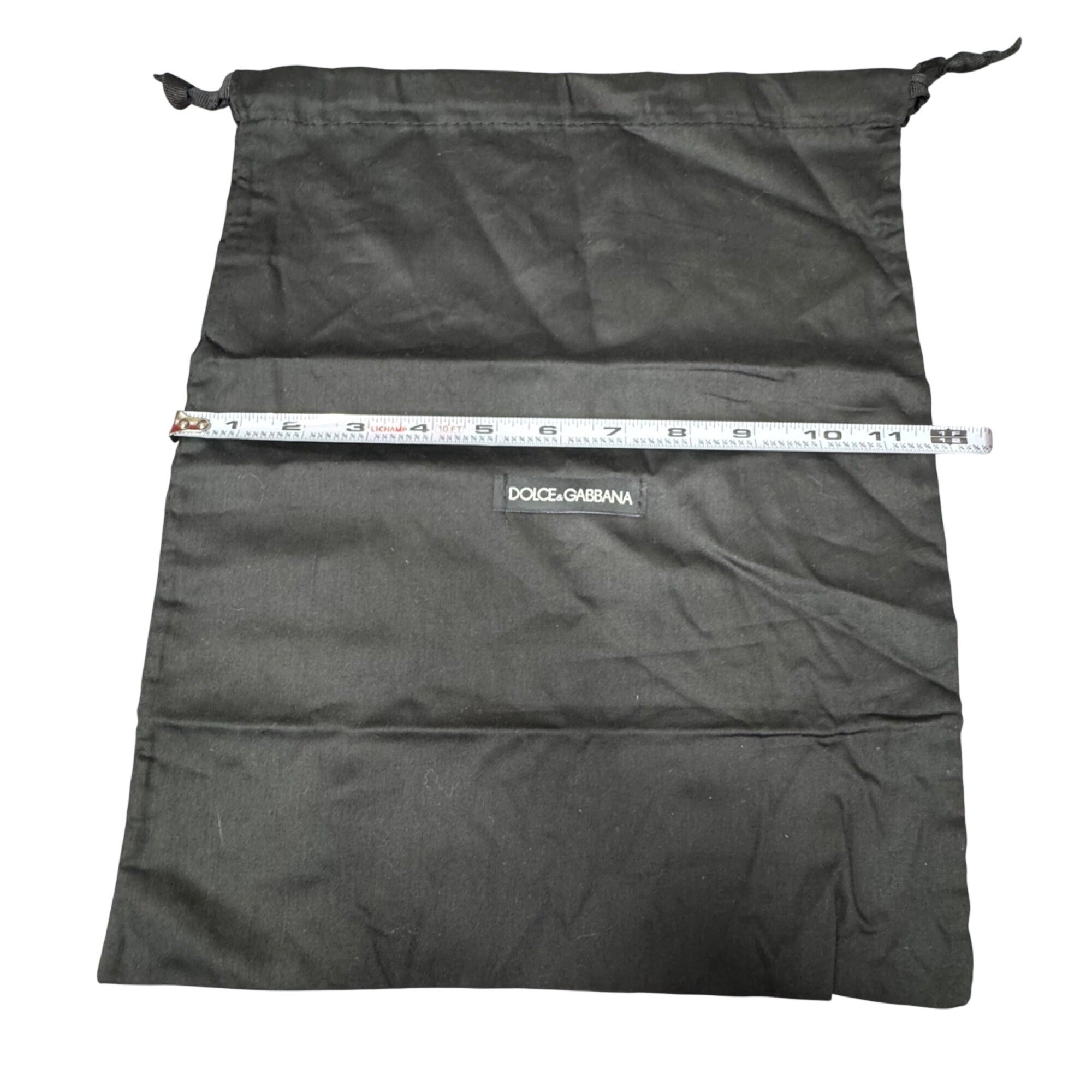 Dolce & Gabbana Dust Bag 14.5X12 Purse Handbag Drawstring Closure Gift Storage