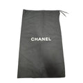 Chanel Black Drawstring Dust Bag 11” X 18.5 Purse Handbags Or Shoes Authentic