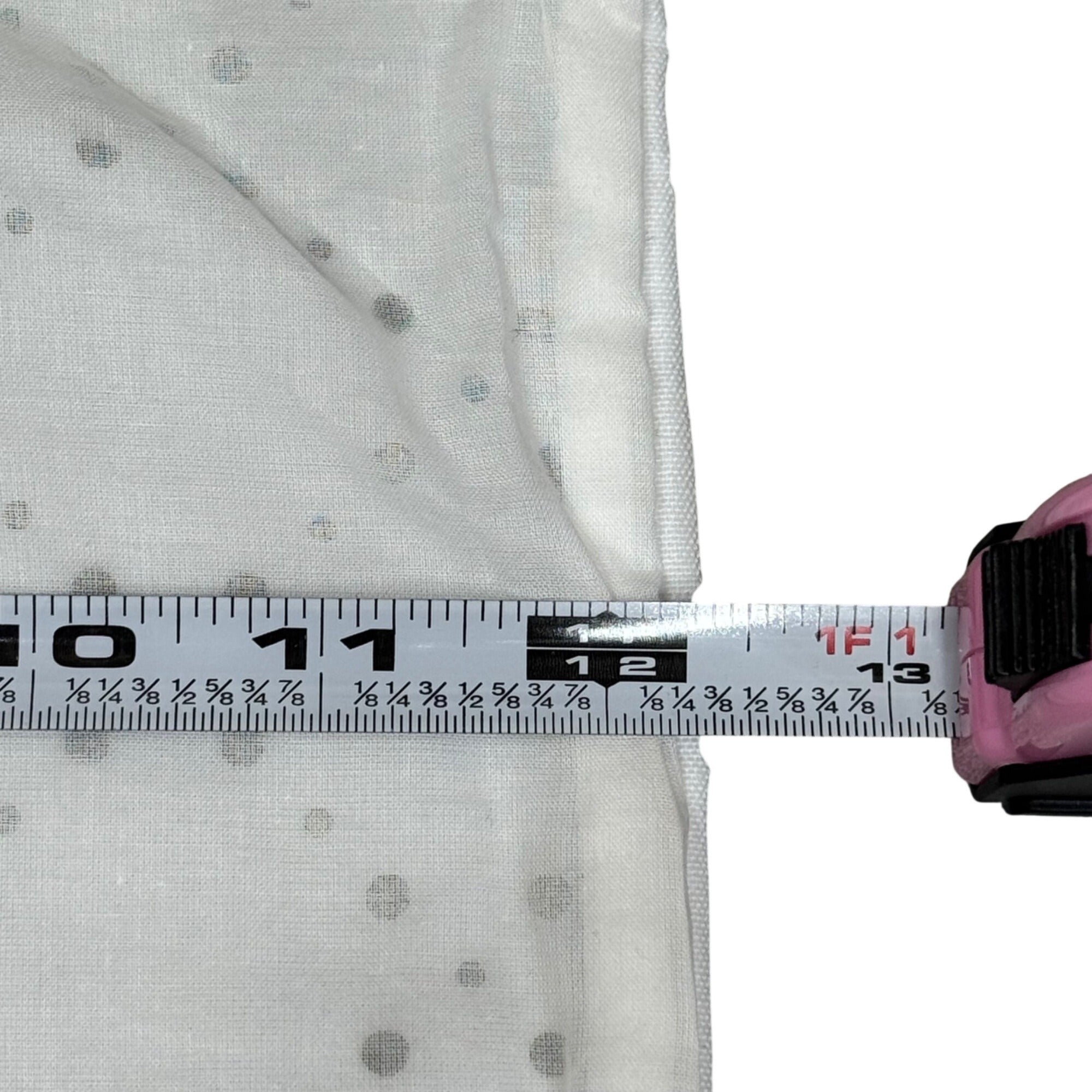 Authentic Chanel Cotton Dust Bag Zipper Garment Bag White 12x9 New Purse Clutch