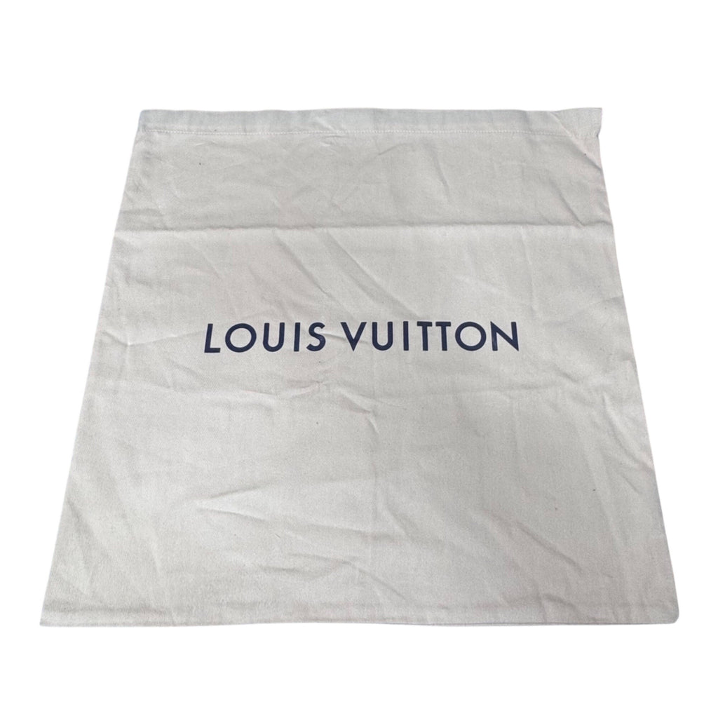 Louis Vuitton Dust Bag 17x17 Drawstring Storage Cotton Travel classic Authentic