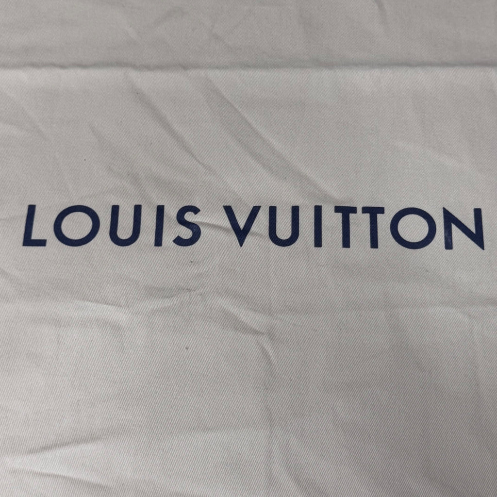 Louis Vuitton Dust Bag 17x17 Drawstring Storage Cotton Travel classic Authentic