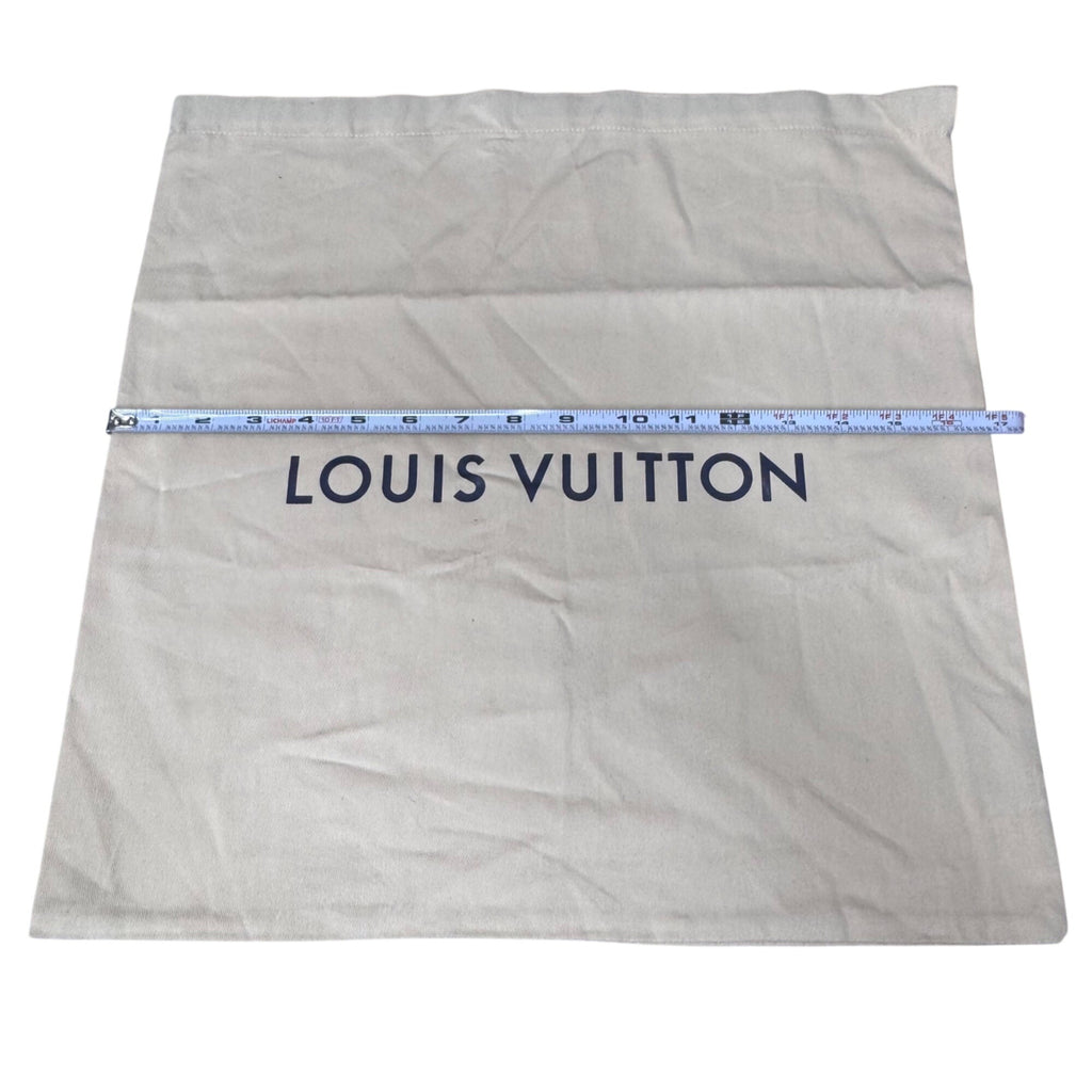 Louis Vuitton Dust Bag 17x17 Drawstring Storage Cotton Travel classic Authentic