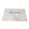 Genuine Louis Vuitton Beige Dust Cover Bag Envelope Flap 26x15 Authentic Storage