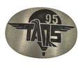 Taos 95 Limited Edition Hot Air Balloon Festival Silver Overlay Belt Buckle Hopi