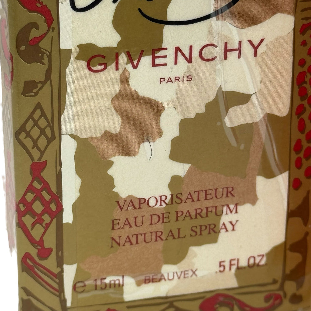 Vintage Givenchy Organza Eau De Parfum Spray 0.5 Oz Luxury Fragrance Damage Box