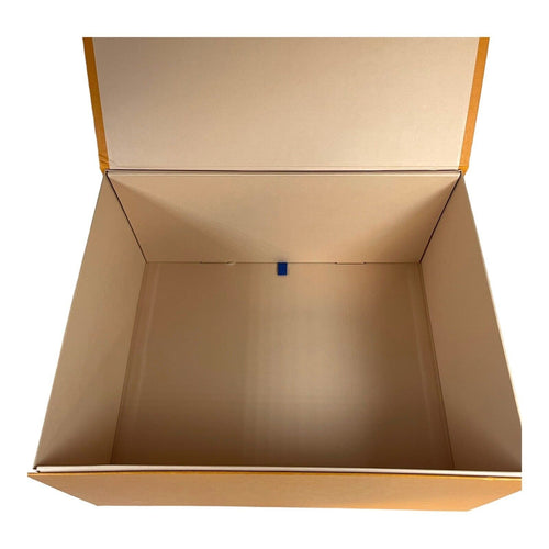 Authentic LOUIS VUITTON Bag Gift Extra Large Magnetic Empty Box 16x13x7.5 Storag