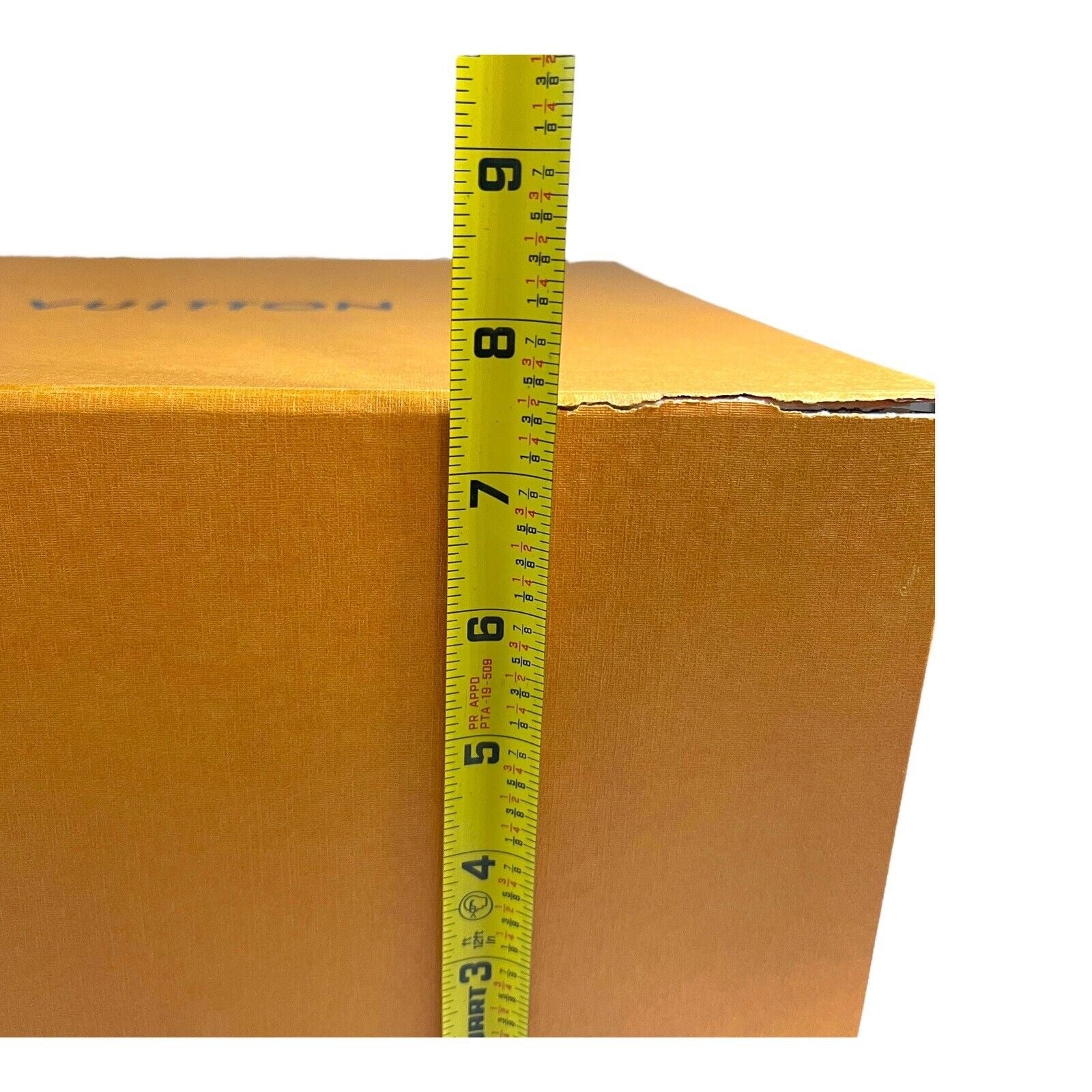 Authentic LOUIS VUITTON Bag Gift Extra Large Magnetic Empty Box 16x13x7.5 Storag
