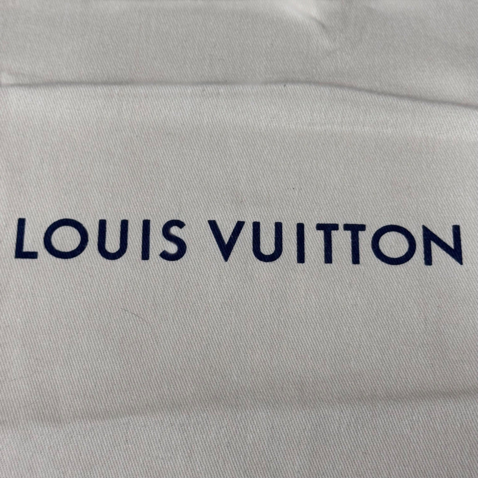Louis Vuitton Beige Drawstring Dust Bag Authentic Shoes Or Accessories 15”x9"