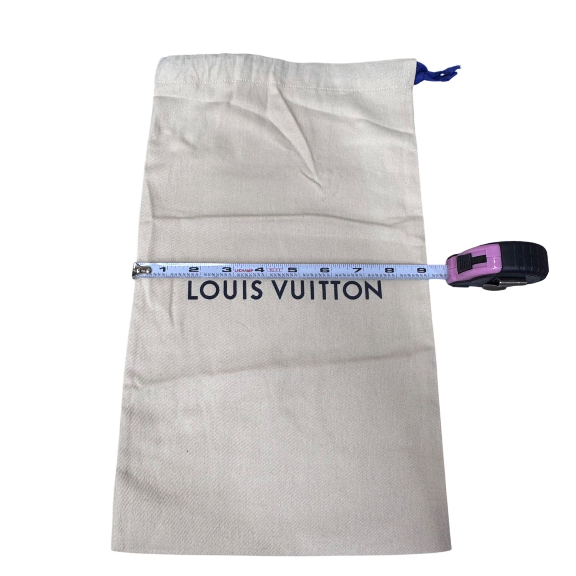 Louis Vuitton Beige Drawstring Dust Bag Authentic Shoes Or Accessories 15”x9"