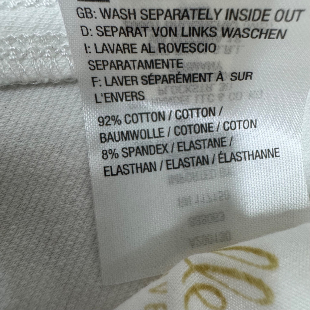 Belle By Kim Gravel White Denim Crop Jeans Size 16 Mid-Rise Stretch Casual Pants