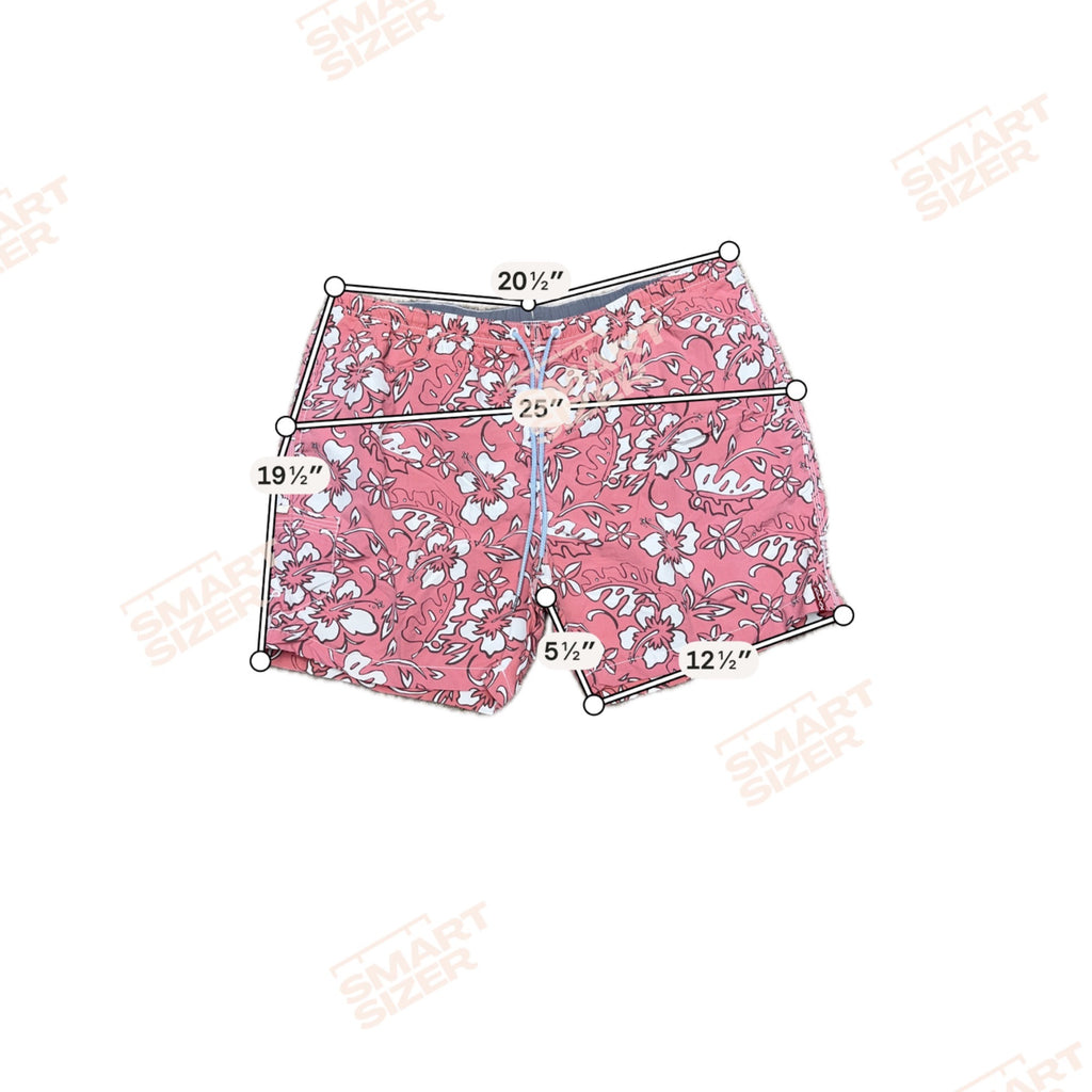 Tommy Bahama Relax Floral Swim Trunks XXL Pink Mesh Liner Hawaiian Tropical